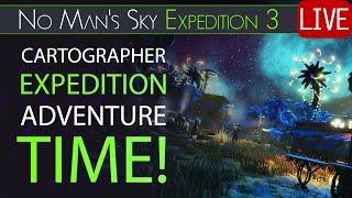 Lift Off! | No Man's Sky Cartographers Expedition #2 | Xaine's World Live NMS 2021