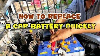 How To Replace A Car Battery Quickly