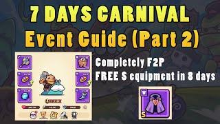 Capybara Go! - 7 Days Carnival Events (F2P Detailed Guide) Part 2/5