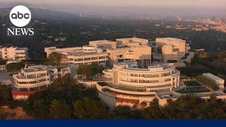 California fires burn grounds of famous Getty Villa Museum