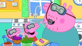 Peppa Pig Tries Chopping Onions Without Crying   Adventures With Peppa Pig