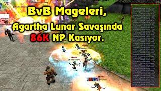 Knight Online PK |  BvB Mageleri,  Agartha Lunar Savaşında 86K NP Kasıyor. | PK