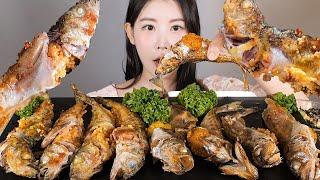 지금이 제일 맛있다고요? 알이 연한 햇 알도루묵 구이 먹방 sailfin sandfish [eating show] mukbang korean food