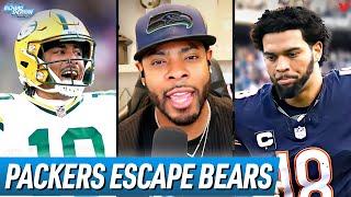 Packers-Bears Reaction: Caleb Williams comes up JUST short against Jordan Love | Richard Sherman NFL