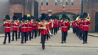 Fantastic sound from the Band of the Irish Guards