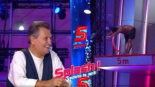 Eric de Oliviera a sărit de la cinci metri și i-a ieșit în finala Splash! Vedete la apă