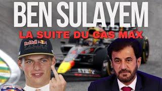 BEN SULAYEM RACISTE ? La suite du CAS VERSTAPPEN