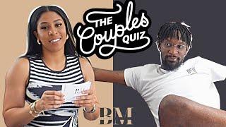 The Couples Quiz + Meya J & BagGuy Brice #GQ #couplesquiz