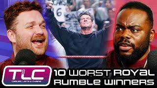 10 WORST WWE Royal Rumble Winners | Tables, Lists & Chairs