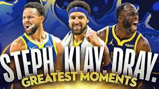 Steph, Klay & Dray's Most ICONIC Warriors Moments