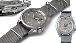 Unboxing Seiko Analog Gray Dial Men's Watch-SRPG63K1 || Seiko Men's Automatic Watch (Silver, Gray)