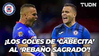 ¡Un 'KILLER'! Grandes goles del 'Cabecita' Rodríguez a Chivas con Cruz Azul | TUDN