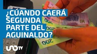 ¿Cuándo recibirán los pensionados del ISSSTE la segunda parte del aguinaldo?