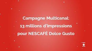 Case Study Webrepublic - 13 millions  d’impressions pour NESCAFÉ Dolce Gusto