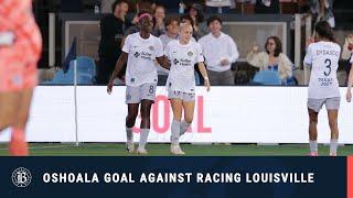 Bay FC Goal by Oshoala against Racing Louisville