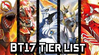 Digimon TCG: BT17 Competitive Tier List (ENG)