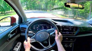 2023 Volkswagen Taos SEL AWD - POV Test Drive (Binaural Audio)