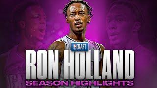 Ron Holland Season Highlights | Offense & Defense | 2024 NBA Draft