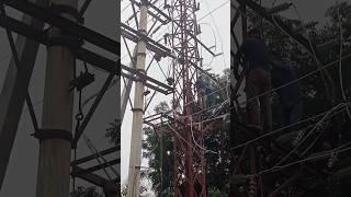 High voltage power #engineer #shorts #viral #wiring