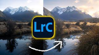 How To Edit Landscape Photos In Lightroom Classic | SIMPLE Workflow Tutorial