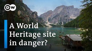 How mass tourism is endangering the Dolomites | DW Documentary