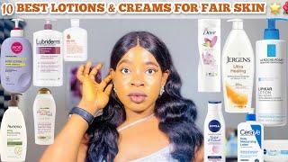 BEST AFFORDABLE BODY LOTIONS AND CREAMS FOR FAIR SKIN |Top Drugstore Moisturizers for Glowing Skin