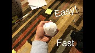 How to make a paper ball that can be used for anything.