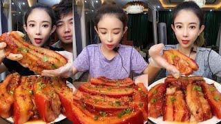 THÁNH ĂN THỊT MỠ TRUNG QUỐC || CHINESE FOOD MUKBANG