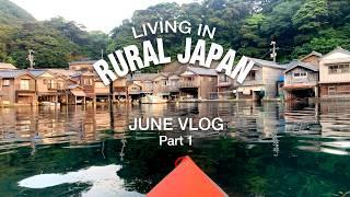 Rural Japan: DIY Projects, Kayaking, and Family time | VLOG June Part 1