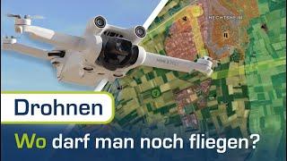 AN DIESEN ORTEN ist DROHNE fliegen noch erlaubt! | Anleitung