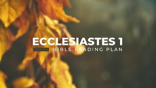 Ecclesiastes 1