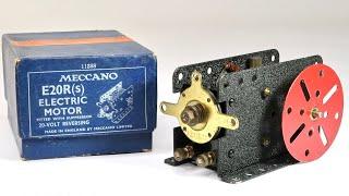 Restoration of 65 years old Meccano E20R (S) Electric Motor