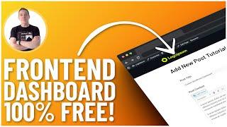Build A Simple WordPress Frontend Dashboard | 100% FREE TOOLS