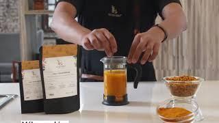 How to Brew Turmeric Pouch  for Paris Event