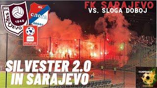 FUSSBALL-SILVESTER 2.0 IN SARAJEVO!!! / FK Sarajevo vs. Sloga Doboj / FANPRIMUS STADIONVLOG