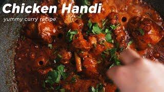 Yummy Chicken Handi (Dinner / Lunch Recipe)