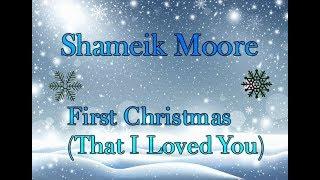 [Netflix "Let It Snow"] Shameik Moore - First Christmas (That I Loved You) *Lyrics*