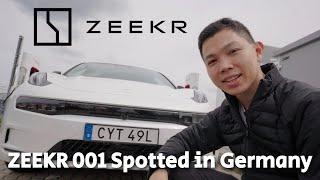 ZEEKR 001 EV Spotted in Germany!