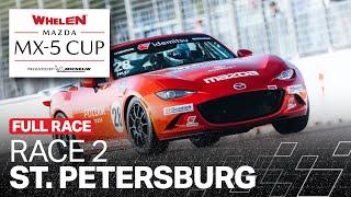 2025 IMSA Whelen Mazda MX-5 Cup at St. Petersburg | Race 2 | Florida