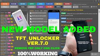 Tft Tool V7.0 Beta Unlocking Tool New Model Added