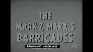 " THE MARK 7, MARK 5 BARRICADES " U.S. NAVY AIRCRAFT CARRIER CRASH BARRICADE SYSTEM 80480 HD