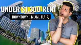 What $1,300 Rent gets YOU in Miami | Downtown Apartments Tour