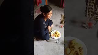 Priyanka ke mutton biriyani kore khaoalam #shorts #minivlog #bengalivlog @priyankaranavlog 