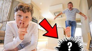 DONT Step on it Challenge!! *HIDDEN MYSTERY ITEMS*