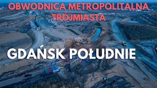 Obwodnica Metropolitalna Trójmiasta - Gdańsk Południe 5.11.2024 | OMT | 4K | dji air3s | dron