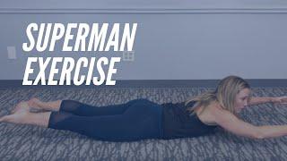 Superman Exercise - CORE Chiropractic Exercises