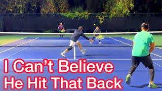 You’ve NEVER Seen a Shot Like This (Tennis Doubles Strategy)