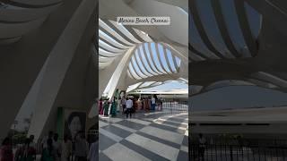 MGR and Amma Memorial at Chennai Marina Beach #marinabeach #chennai #mgr #jayalalitha #memorial