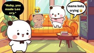 BABY RUBY CRYING TEARS | BubuDudu And Ruby | 3D Animation | Peachgoma | BubuDudu Stories