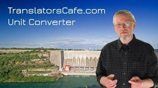 TranslatorsCafe.com Online Unit Converter